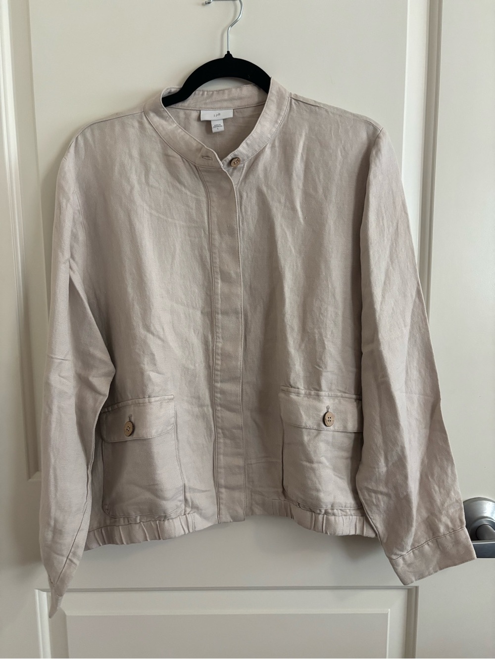 J. Jill NWT Women's Lightweight Button-Up Shirt or Jacket Linen-Blend